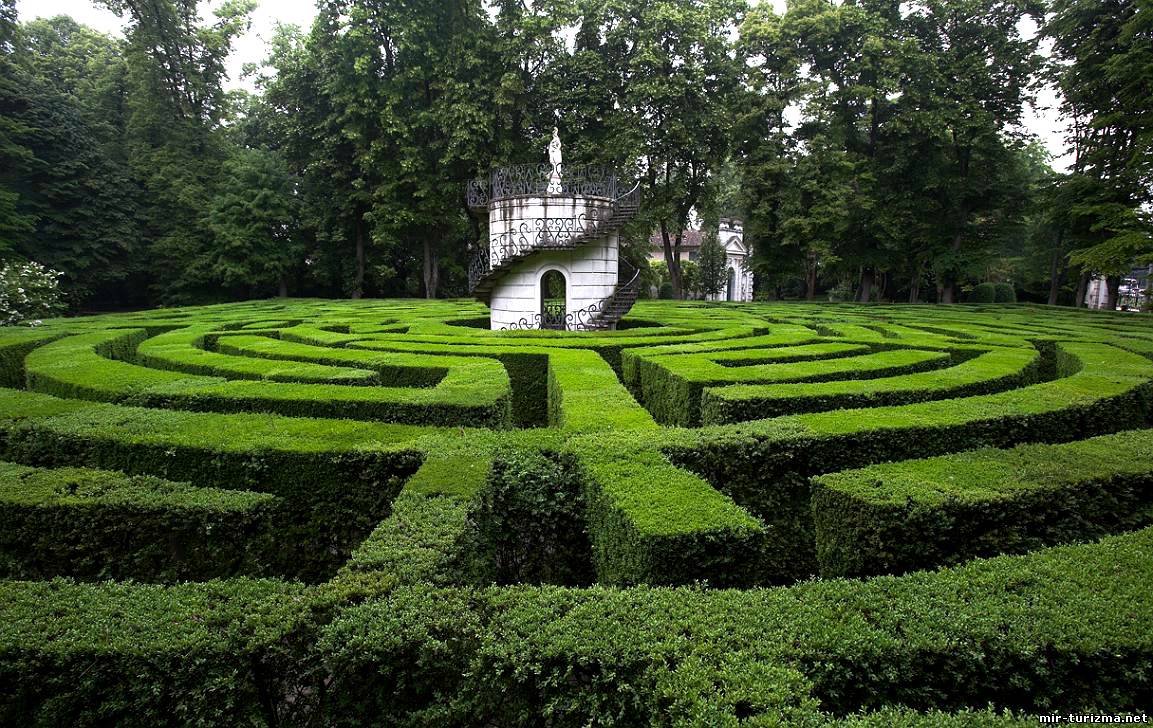 labirinto di Villa Pisani
