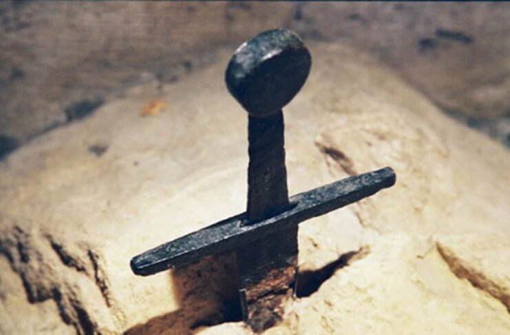 spada nella roccia dell'Abbazia di San Galgano