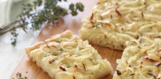 La pizza cipolla e pecorino der Sor Giovanni. Da leccarsi i baffi! Pizza cipolla e pecorino