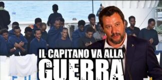 Il Capitano Salvini prepara la frittata Il capitano Salvini