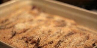 Alici al forno alla giudia Alici alla giudia