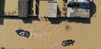 Un’alluvione apocalittica si sta abbattendo sull’Iran Shiraz alluviona apocalittica