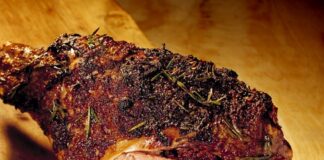 Una Pasqua innovativa: coscia d’agnello con mostarda e rosmarino agnello arrosto