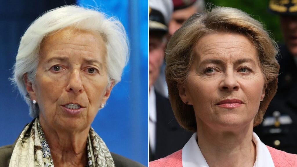 Christine Lagarde e Ursula Von Der Leyen