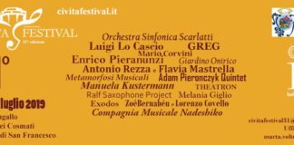Civitafestival 2019, dal 10 al 28 luglio. Scopri il programma completo civitafestival