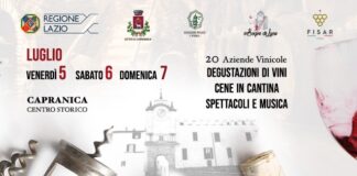 Tuscia Autoctona, Giro di Vini a Capranica 5-6-7 luglio Tuscia Autoctona