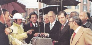 Napoli sotterranea della più artistica metropolitana d’Europa guarda e ricorda. Grazie Gigi. Napoli prima pietra metro 1 Buccico