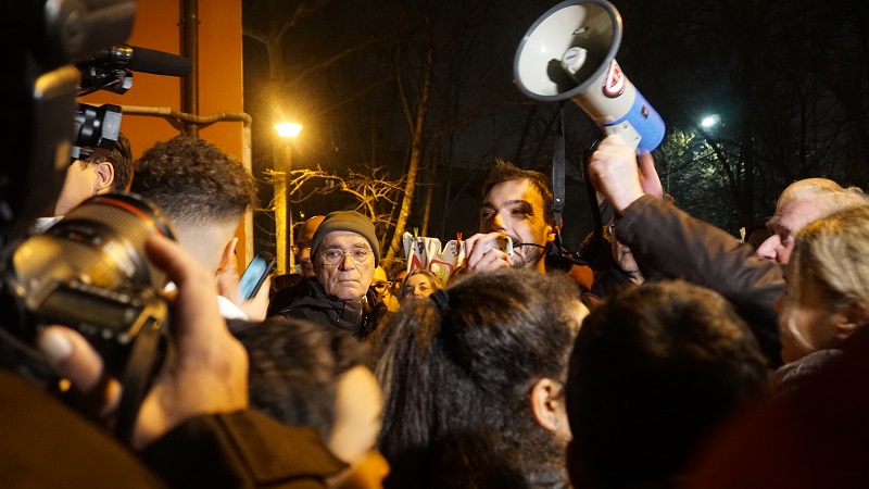 Bologna: manifestazione al quartiere Pilastro, dopo la "citofonata" di Matteo Salvini