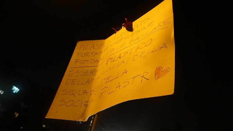 Bologna: manifestazione al quartiere Pilastro, dopo la "citofonata" di Matteo Salvini