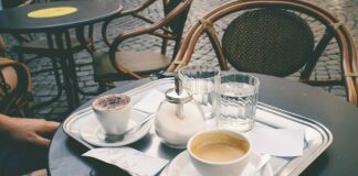 Connessione Caffè al bar