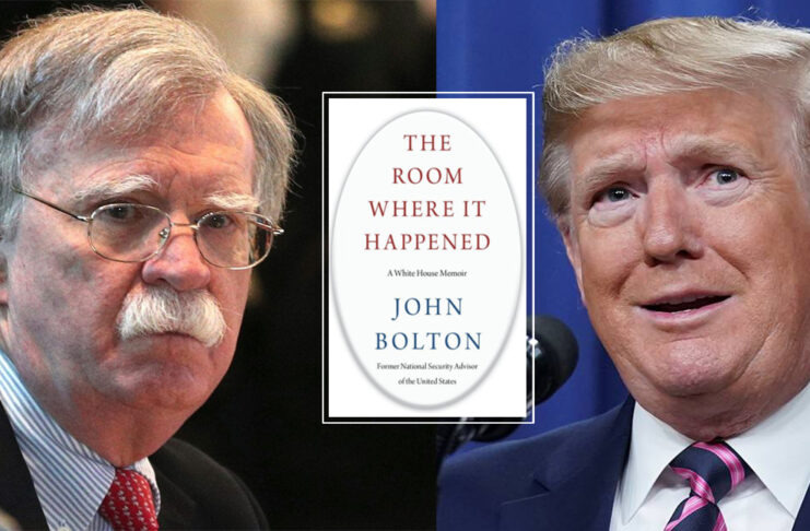 Bolton e Trump