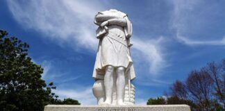 Rabbia contro le statue: Colombo e Montanelli statua Cristoforo Colombo decapitata a Boston
