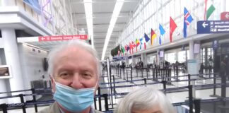 Dallas-Giulianova: un’odissea di 36 ore Andrea e Tagrid Banfi