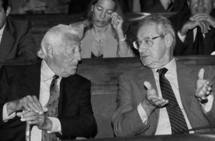 Cesare Romiti e Gianni Agnelli