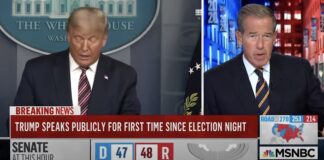 Il pifferaio magico trump-interrotto-msnbc