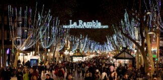 Barcellona, dicembre 2020 Barcellona rambla