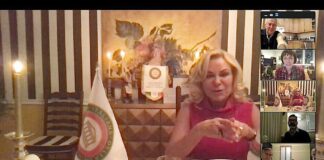 L’invito alla cena virtuale di Roberta Marini con l’Accademia Roberta Marini