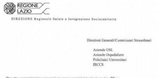 ‘A fessa mmano a ‘e ccriature Lettera Regione Lazio sospensione vaccini Pfizer