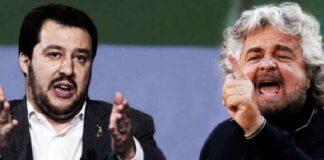 Due eroi moderni, Beppe Grillo e Matteo Salvini salvini-grillo
