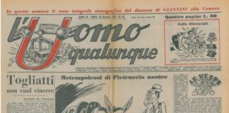L’Uomo qualunque e Guglielmo Giannini L'Uomo qualunque