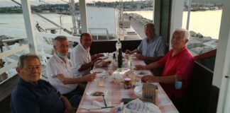 Cena sul caliscendi con menu “tutto non comprato” caliscendi