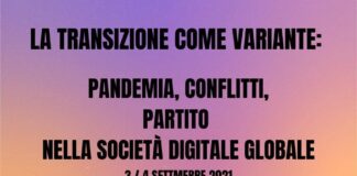 La Transizione come variante: pandemia, conflitti, partito, nella società digitale globale frattocchie-2021