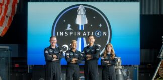 I turisti spaziali 4 turisti spaziali in orbita