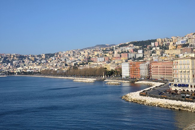 Napoli dal mare