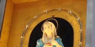 La lingua del cuore e di cuore Madonna delle lacrime