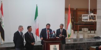 L’Italia in Iraq per una missione di diplomazia culturale Inaugurazione Slemani Museum5
