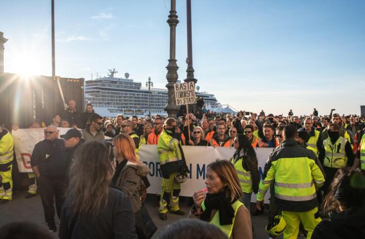 Portuali Trieste protesta