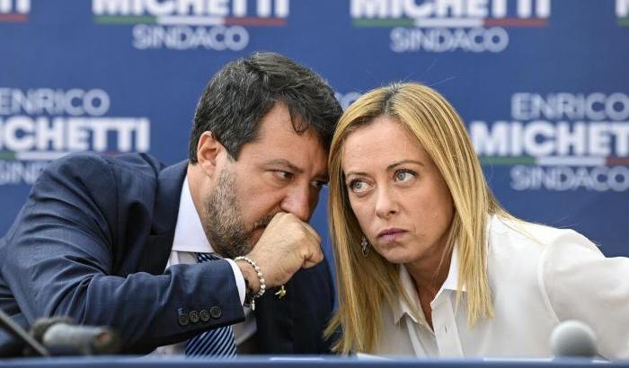 Salvini attacca la Meloni