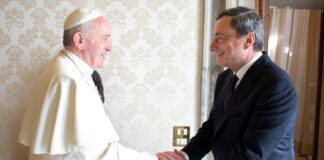 L’Italia all’affannosa ricerca di una nuova classe dirigente Papa Francesco e Mario Draghi