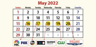 I nuovi palinsesti Tv americani sotto l’influenza di Wall Street May_2022_calendar_WC#2