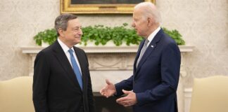Draghi: “Putin pensava di dividerci, ma ha fallito” Draghi Biden
