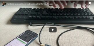 Intercettazione acustica dei dati attraverso il “rumore” dei dati della tastiera? Possibile! intercettazione acustica