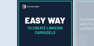 Vuoi creare un carosello di Linkedin ma non sai come fare? Linkedin carosello