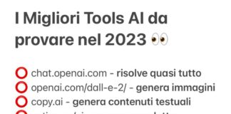 Alcuni AI tools da provare nel 2023 migliori tools ai 2023